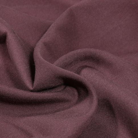 Tissu Viscose légère uni Prune