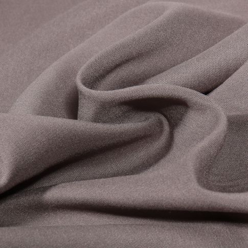 Tissu Viscose légère uni Gris foncé