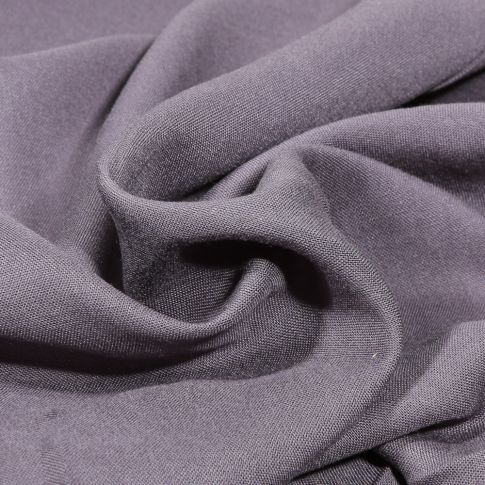 Tissu Viscose légère uni Gris galet