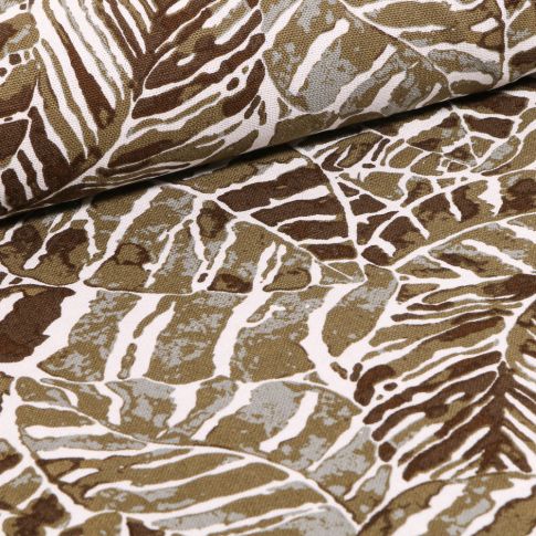 Tissu Viscose Lin Vert kaki