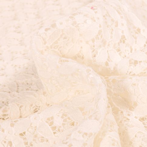 Tissu Dentelle Carla Ecru