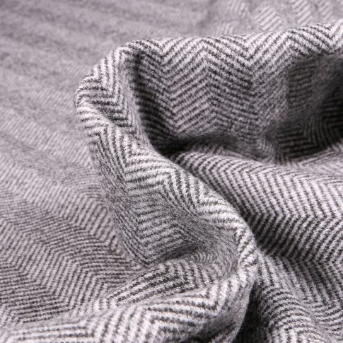 Tissu Jacquard Alexander sur fond Blanc
