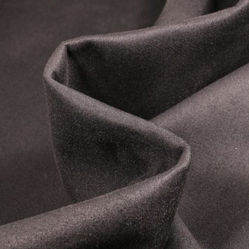 Tissu Suédine Scuba Emmy sur fond Noir
