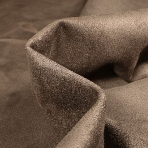 Tissu Suédine Scuba Emmy sur fond Gris foncé