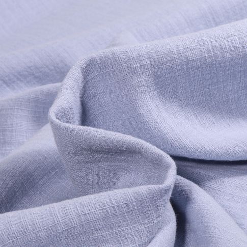 Tissu Lange Bébé uni Bleu clair