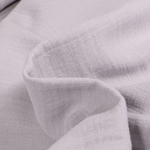 Tissu Lange Bébé uni unicolour sur fond Gris clair