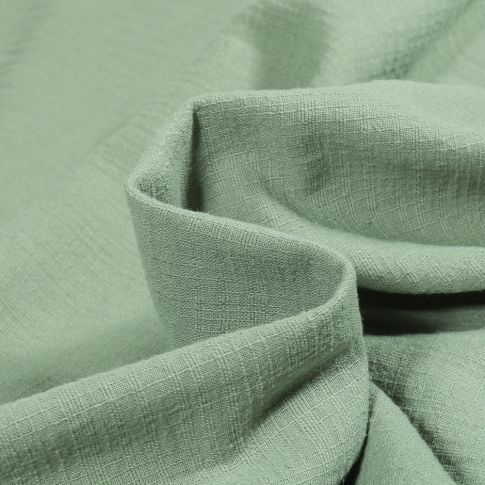 Tissu Lange Bébé uni Vert amande
