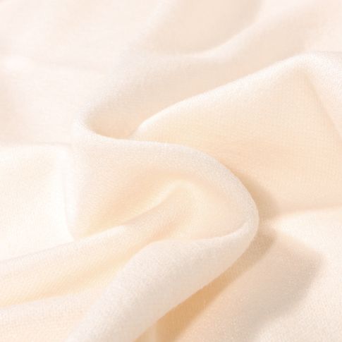 Tissu Maille Heavy chiné sur fond Ecru
