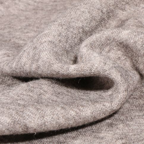 Tissu Maille Heavy chiné sur fond Gris chiné