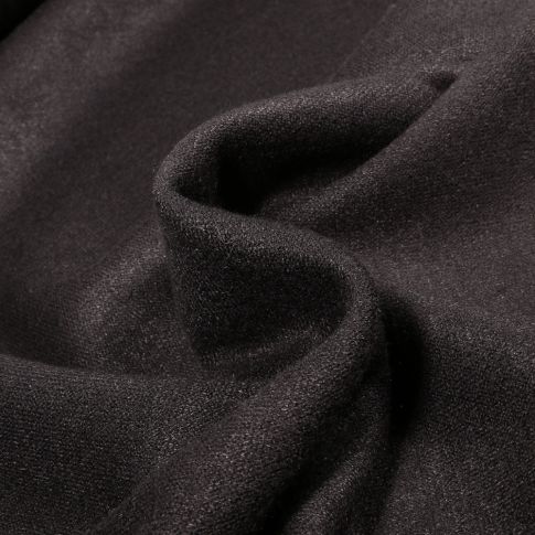 Tissu Maille Heavy chiné sur fond Noir