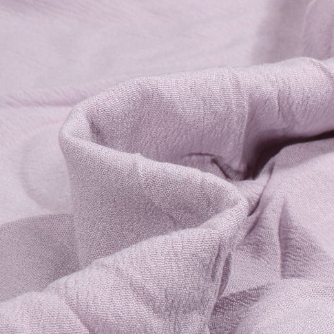 Tissu Crêpe de viscose uni Lilas