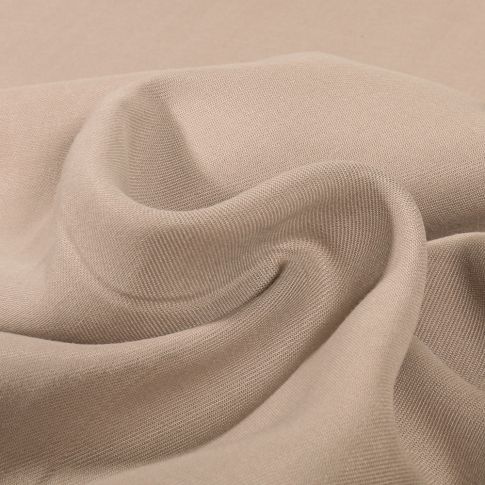 Tissu Tencel  Lyocell sergé uni Crème