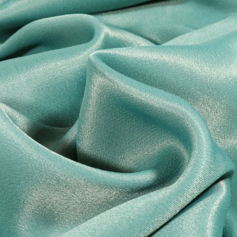 Tissu Viscose satiné uni Dimara Vert menthe