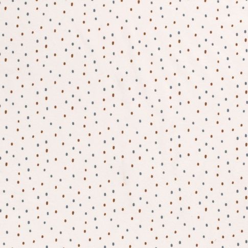 Tissu Jersey Coton Ecru