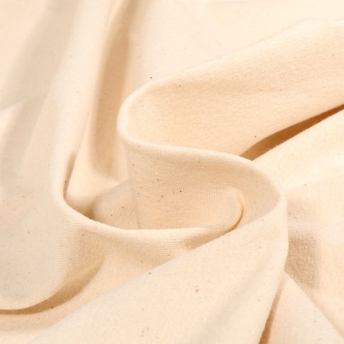 Tissu Jersey Coton Bio uni Naturel