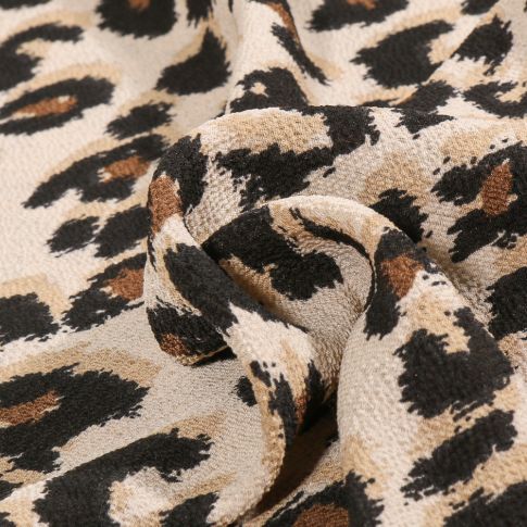 Tissu Crêpe georgette Anita sur fond Beige