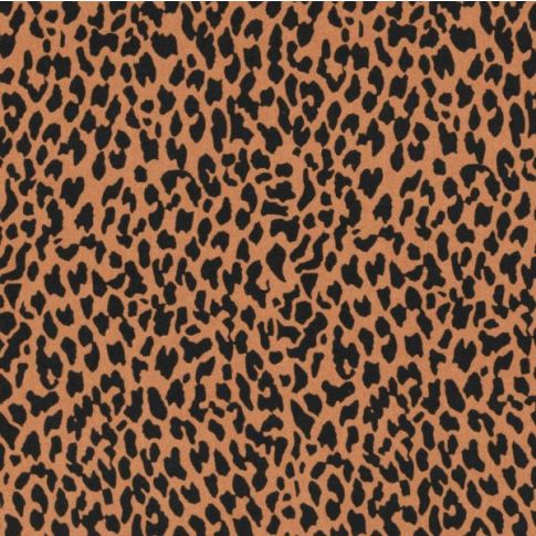 Tissu Viscose Twill Panther Joran sur fond Brique