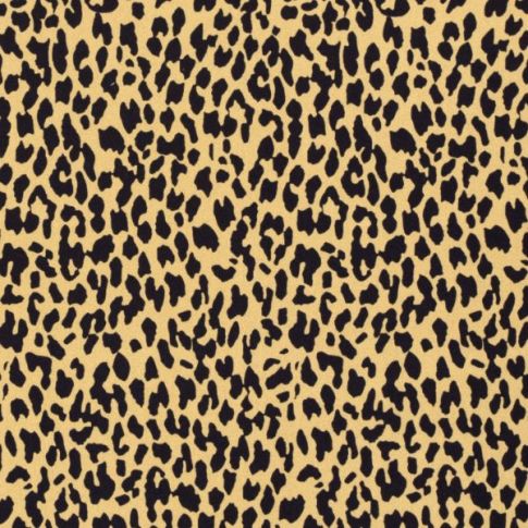 Tissu Viscose Twill Panther Joran sur fond Camel