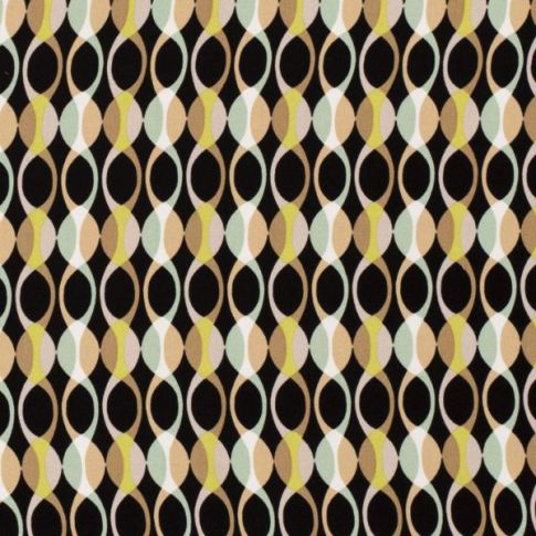 Tissu Viscose Twill Glenn sur fond Camel