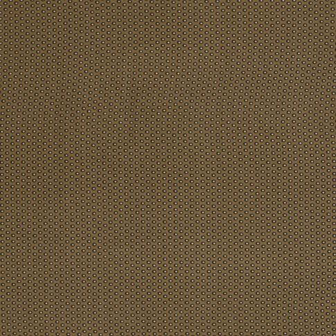 Tissu Viscose imprimé Ellen pois sur fond Vert kaki