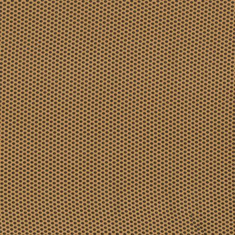 Tissu Viscose imprimé Ellen pois sur fond Camel