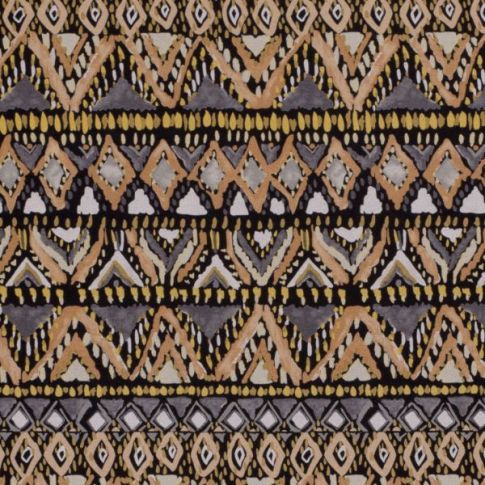 Tissu Jersey Viscose  Beata sur fond Beige