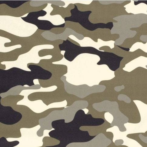 Tissu Jersey Sportswear digital Camouflage sur fond Vert kaki