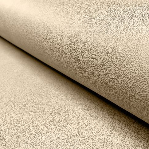 Tissu Suédine extensible effet vieilli Beige