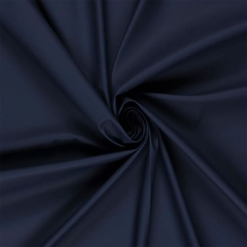 Tissu Imperméable uni Bleu marine
