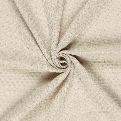 Tissu Tweed Charlotte uni Beige