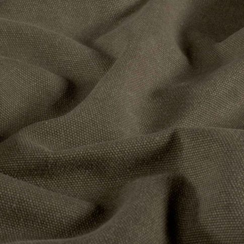 Tissu Toile Canvas d'ameublement uni Gris