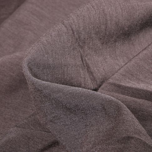 Tissu Gabardine Gris anthracite chiné