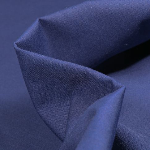Tissu Polycoton uni Bleu nuit