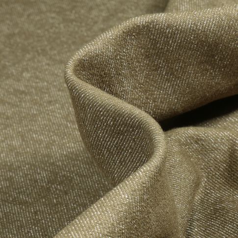 Tissu Denim Jeans Vert kaki