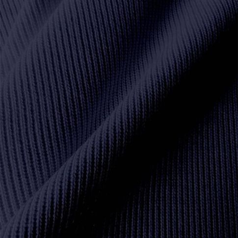 Tissu Maille Tricot Miloza uni Bleu marine
