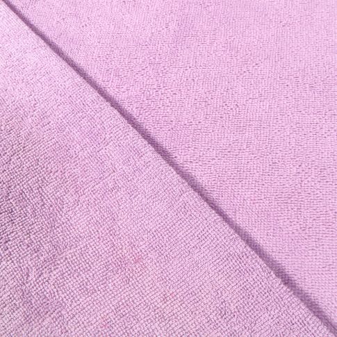 Tissu Micro Éponge Bambou Lilas