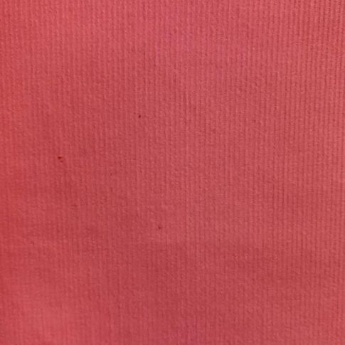 Tissu Velours milleraies uni Framboise