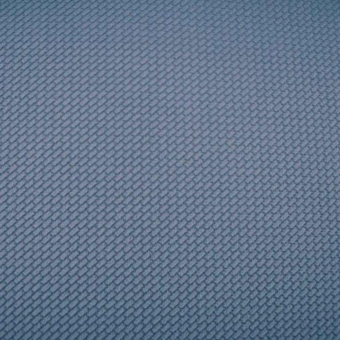Tissu Velours Embossé   Nuvia uni Bleu denim