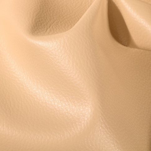 Coupon Simili cuir d'ameublement uni Champagne - 50 x 70 cm