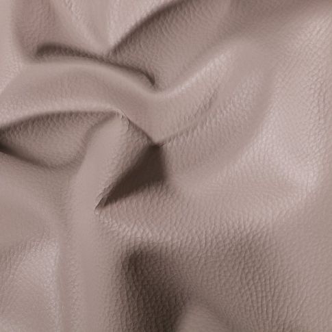 Coupon Simili cuir d'ameublement uni Gris pierre - 50 x 70 cm