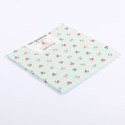 Coupon tissu Coton n°25 Vert d'eau - 45 x 55 cm