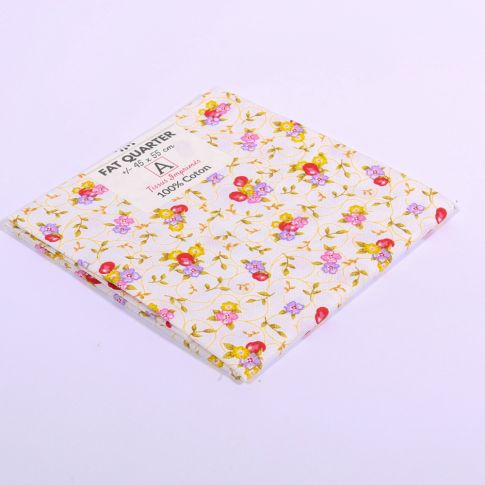 Coupon tissu Coton n°26 Crème - 45 x 55 cm