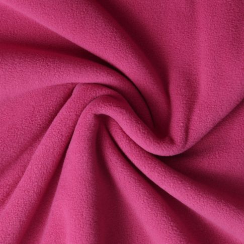 Tissu Polaire doux Grand Froid Rose framboise