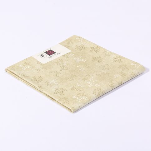 Coupon tissu Coton n°89 Champagne - 45 x 55 cm