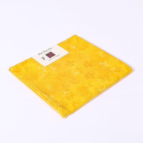 Coupon tissu Coton n°89 Jaune - 45 x 55 cm