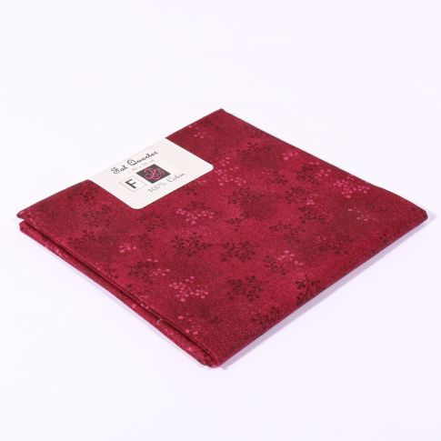 Coupon tissu Coton n°89 Framboise - 45 x 55 cm