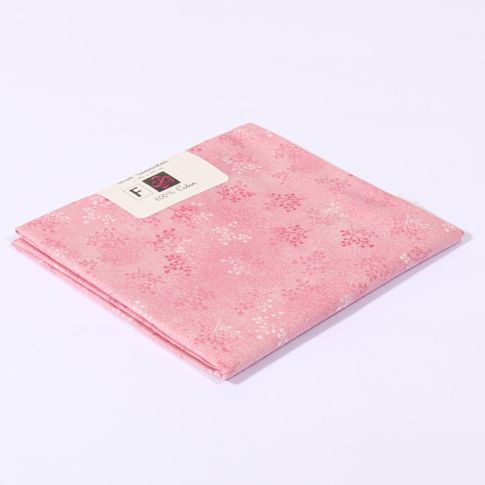 Coupon tissu Coton n°89 Rose - 45 x 55 cm