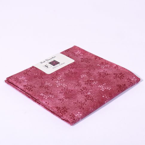 Coupon tissu Coton n°89 Bois de rose - 45 x 55 cm