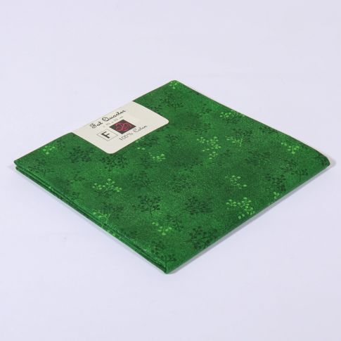 Coupon tissu Coton n°89 Vert prairie - 45 x 55 cm