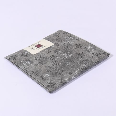 Coupon tissu Coton n°89 Gris clair - 45 x 55 cm